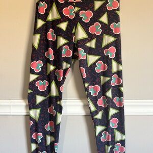 Colorful Geometric Patterned Leggings